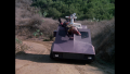 A stunned Draconian soldier tumbles off the top of their landcraft (BR25: "Escape from Wedded Bliss").